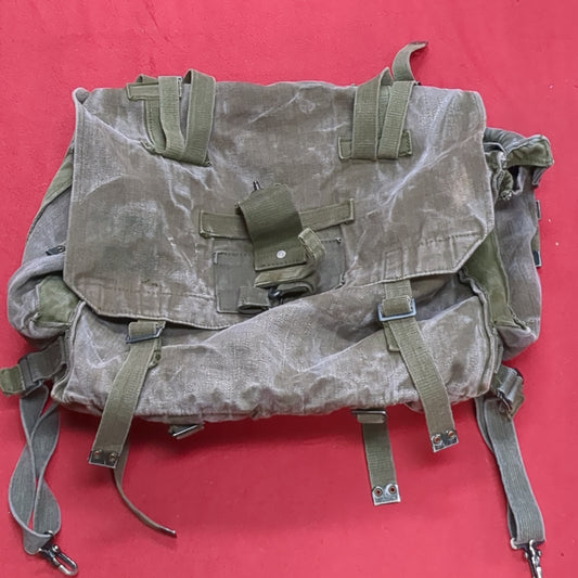 Vintage British P58 Web Equipment Field Pack Used (aa10-OCT110)