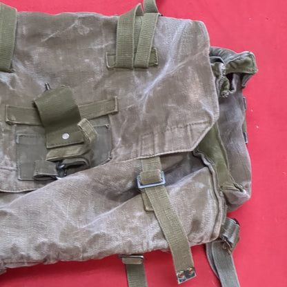 Vintage British P58 Web Equipment Field Pack Used (aa10-OCT110)