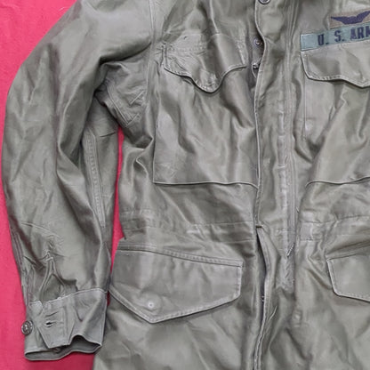 M-1951 Small Regular US Army OD Field Jacket Excellent Condition (aa12-OCT111)