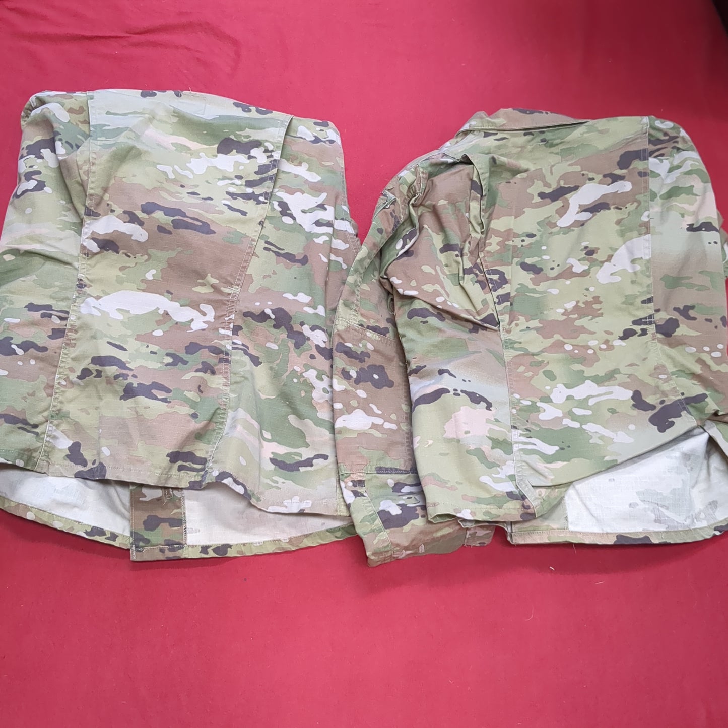 Lot of Two* US Army 36 X-Short Female Traditional OCP Uniform Top Excellent Condition (ec12-OCT124)
