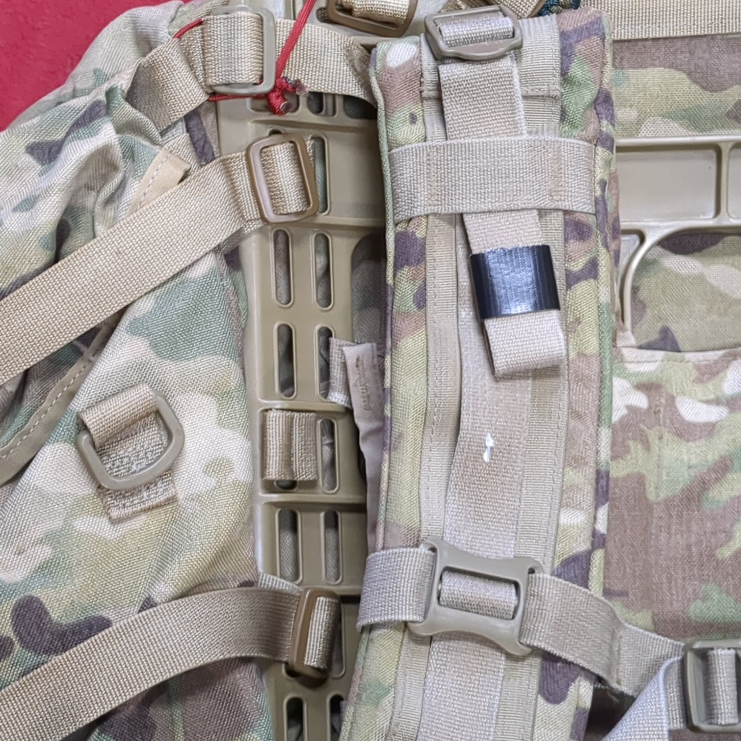 "Ranger Ready' OCP Large Molle II Ruck w/ The Gibson Mod w/ Name Tape & Cat Eyes