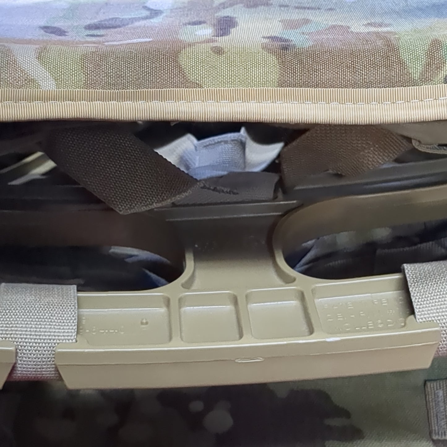 "Ranger Ready' OCP Large Molle II Ruck w/ The Gibson Mod w/ Name Tape & Cat Eyes