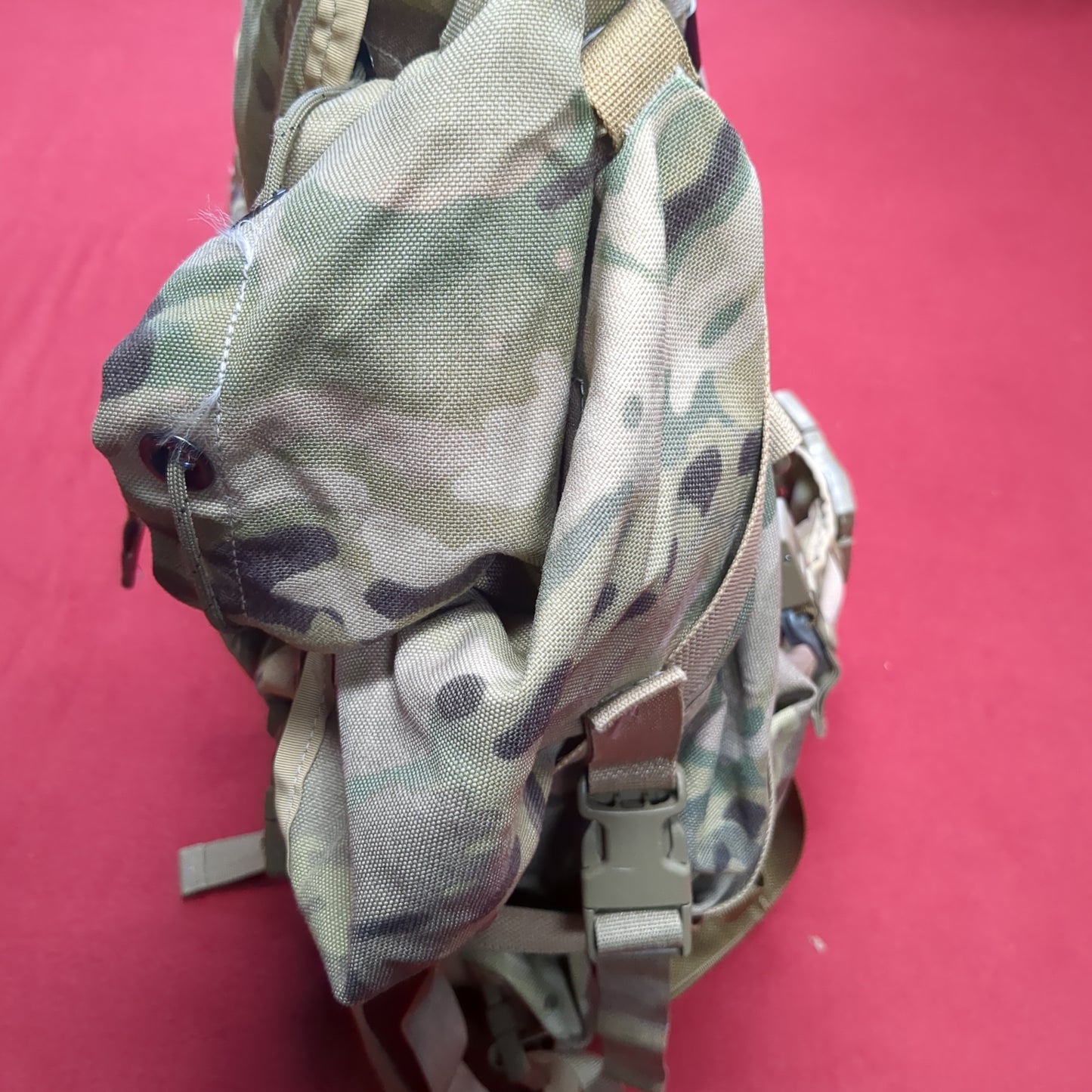 "Ranger Ready' OCP Large Molle II Ruck w/ The Gibson Mod w/ Name Tape & Cat Eyes