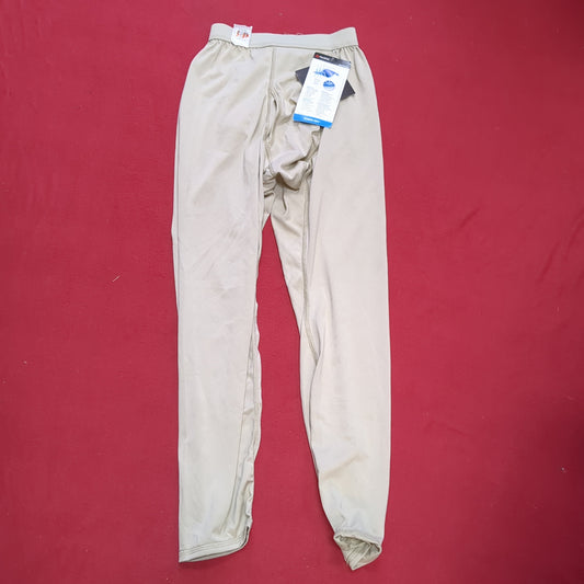 NWT US Army Small X-Short Silks Gen III Level 1 Cold Weather Pants Bottom Sand (fa07-NOV184)