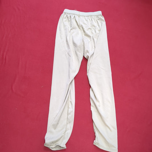 US Army Small Long Silks Gen III Level 1 Cold Weather Pants Bottom Sand Excellent Condition (fa07-NOV183)