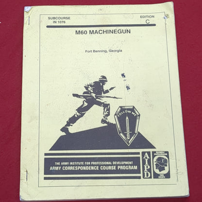 BOOK M60 MACHINEGUN EDITION C (box4)