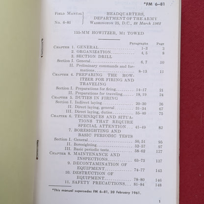BOOK: 155-MM HOWITZER, M1 TOWED (box4)