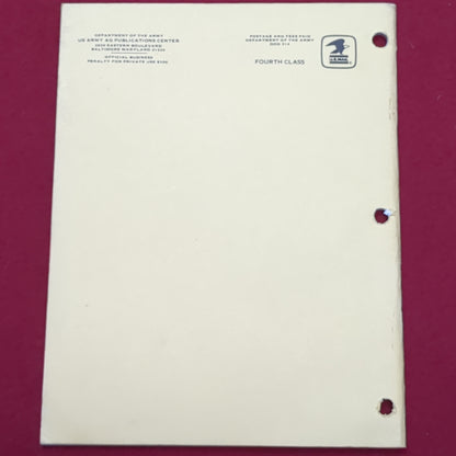 BOOK: JULY 1965 90MM RECOILLESS RIFLE, M67 (box4)