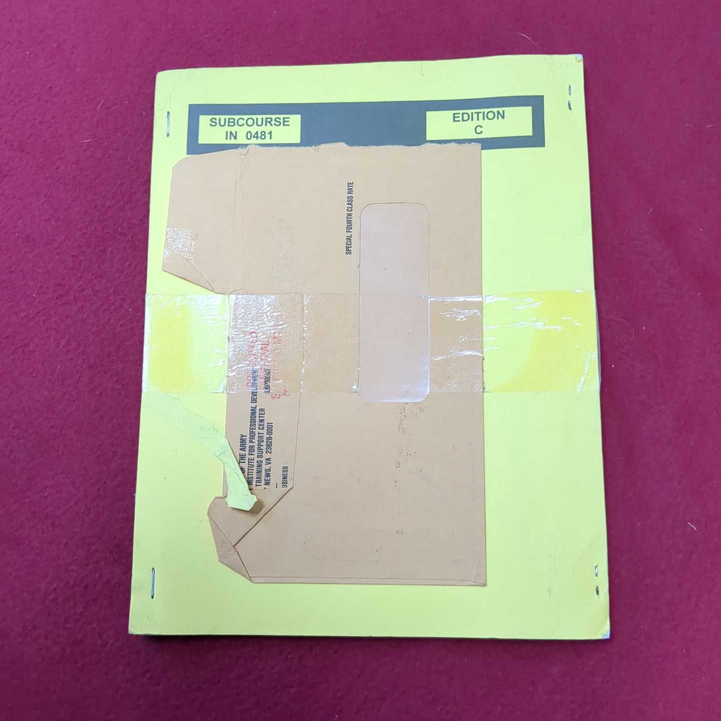 BOOK: LAUNCHER AND CARTRIDGE 84-MM, M136 (AT4), HEAT NOVEMBER 1988 (box4)