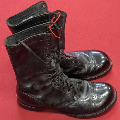 Corcoran 1500 10" Black Jump Boots Mens 9.0 D Regular P01041 Good Condition (CB01-OCT166)