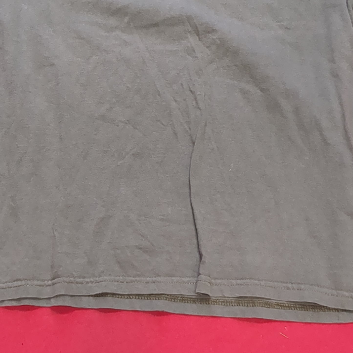 US Military Lancero Dark Subdued Green T-Shirt Large Used (aa12-OCT172)