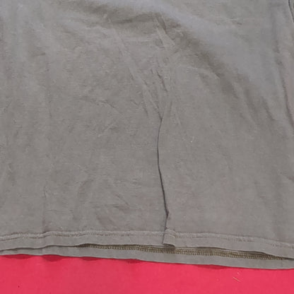 US Military Lancero Dark Subdued Green T-Shirt Large Used (aa12-OCT172)