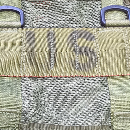 US Army Military Woodland Camouflage Enhanced Tactical Load Bearing Vest LBV Specialty Plastic Products Excellent Condition (eb07-OCT173)