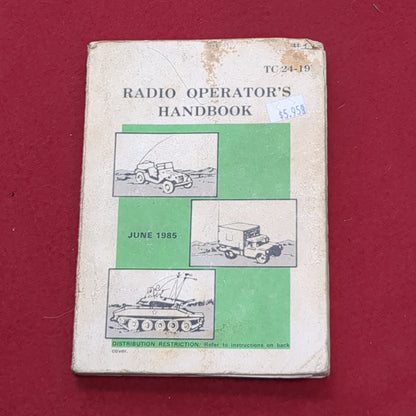 BOOK:  RADIO OPERATOR'S HANDBOOK (box5)