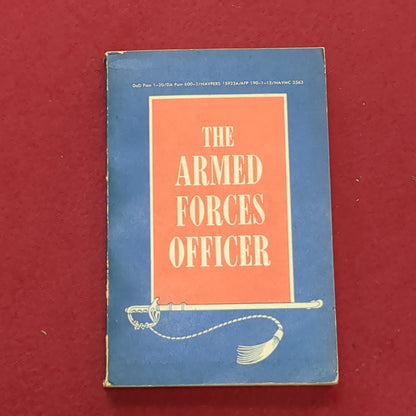 BOOK: THE ARMED FORCES OFFICER (box6)