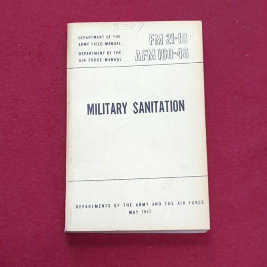 BOOK:  MILITARY SANITATION MAY 1957 (box6)
