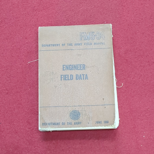 BOOK:  ENGINEER FIELD DATA (box6)