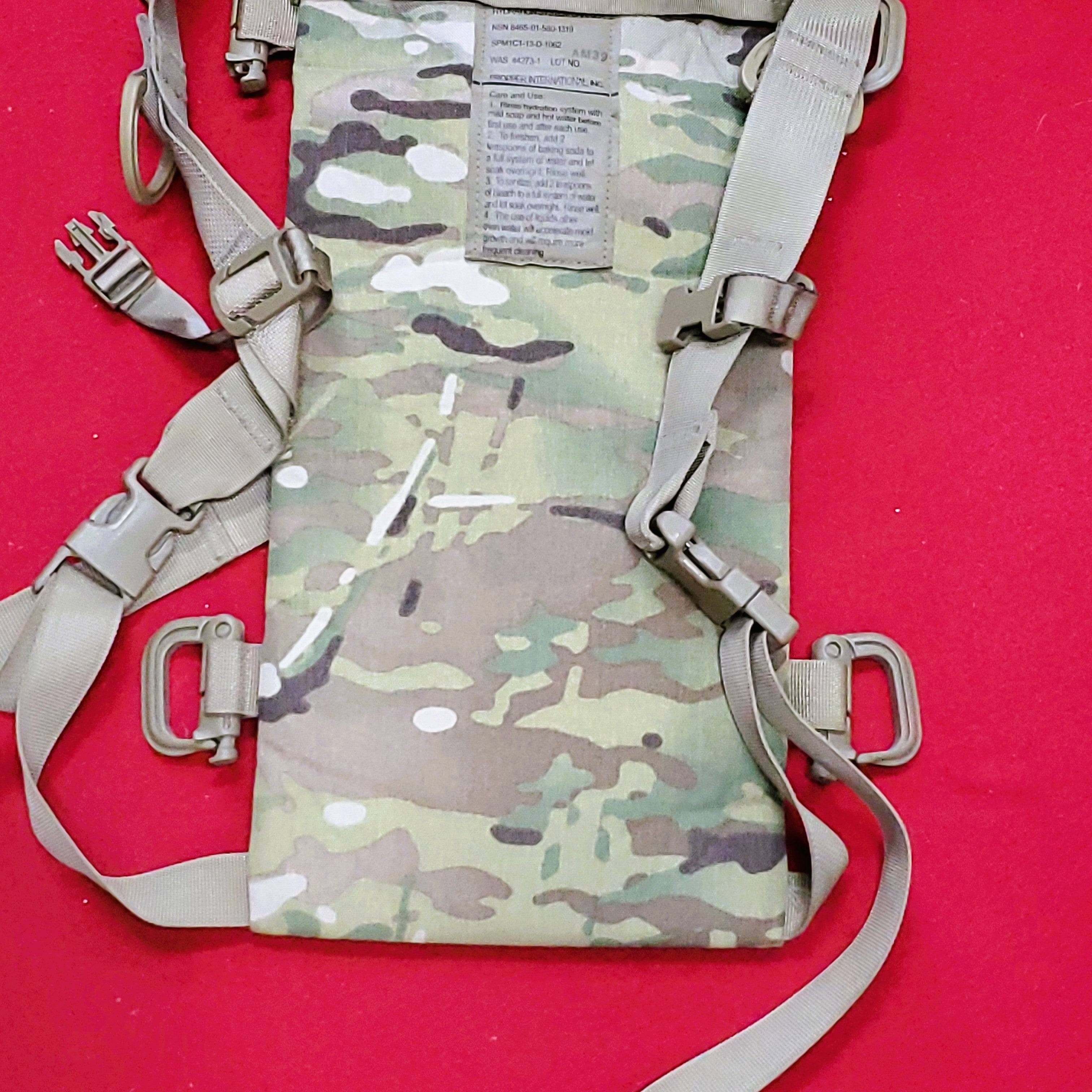 USGI OCP Multicam Hydration Carrier 100oz Molle II Camelbak
