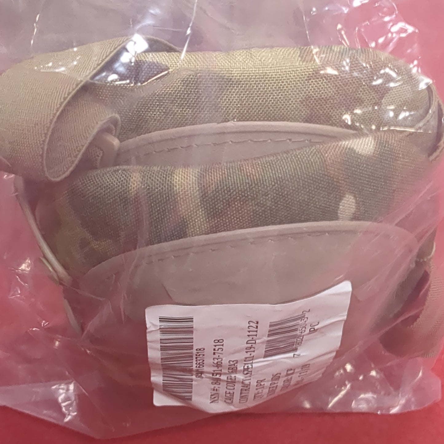 NOS SET of US Army Elbow/Knee Pads Ripple OCP Camouflage (da12-OCT179)