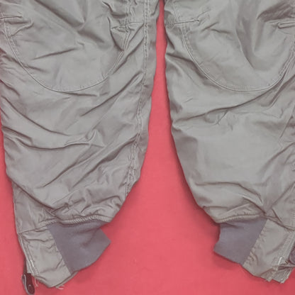 US Military F-1B Extreme Cold Weather Trousers 1982 W/O Suspenders Men's Sz 30 Excellent Condition (da13-OCT181)