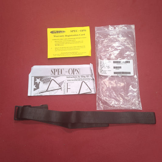 NOS US Army Spec-Ops Combat Sling 101 Black 3-Point "CQB" (FB18-OCT187)