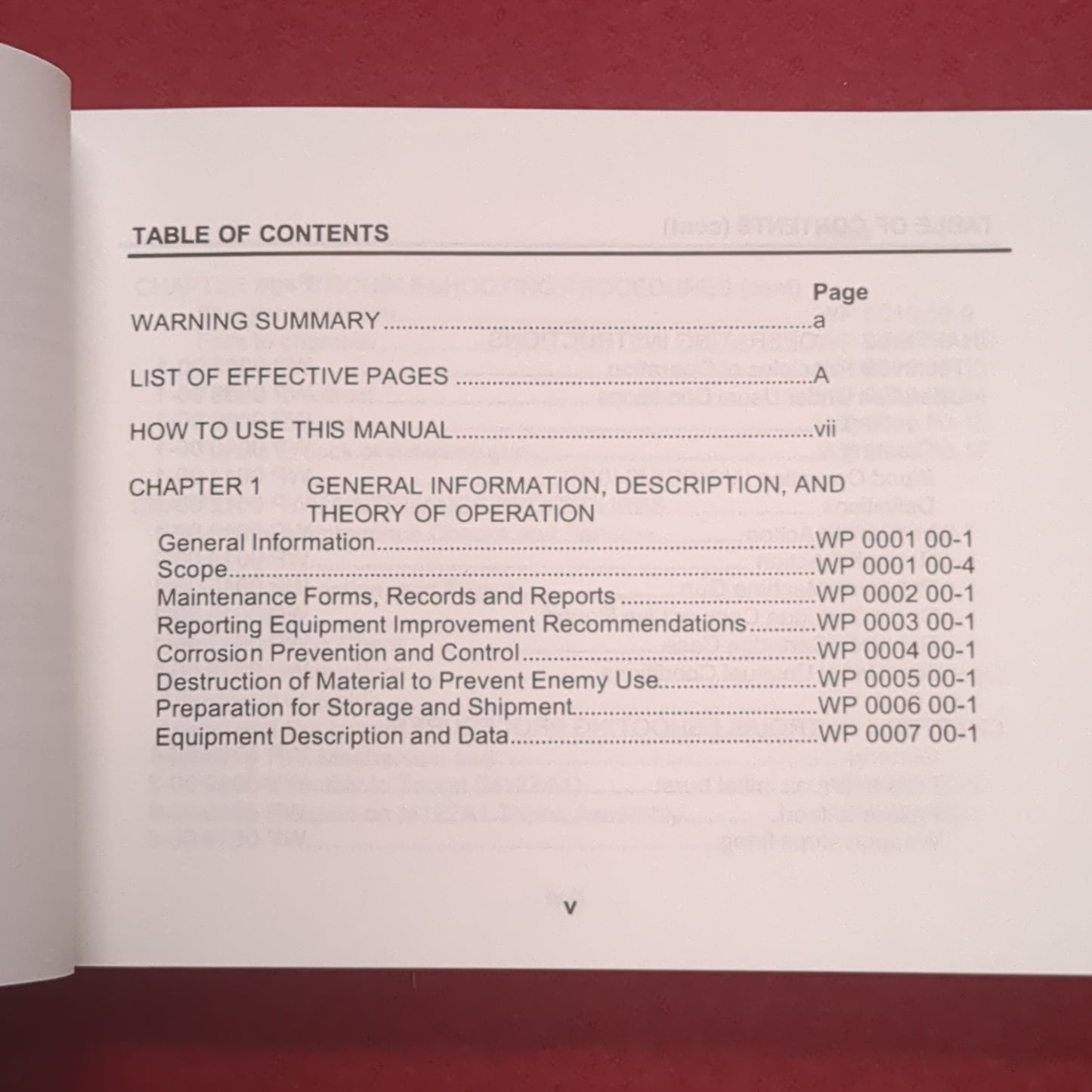 BOOK: OPERATOR'S MANUAL MACHINE GUN NOVEMBER 2002    (box8)