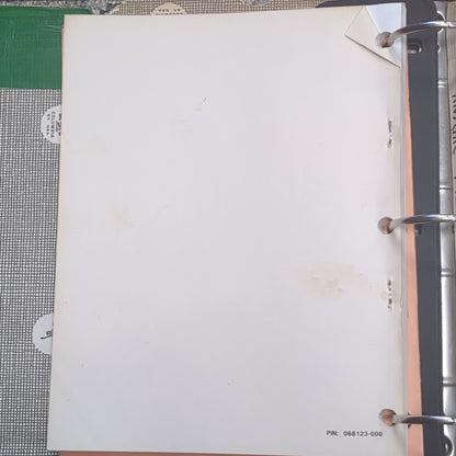 BOOK:  SETS, KITS, AND OUTFITS COMPONENTS LIST TOOL KIT, ELECTRONIC EQUIPMENT TK-101G; NSN 5180-00-064-5178 ; LIN W37483 SEPTEMBER 1978 (box9)