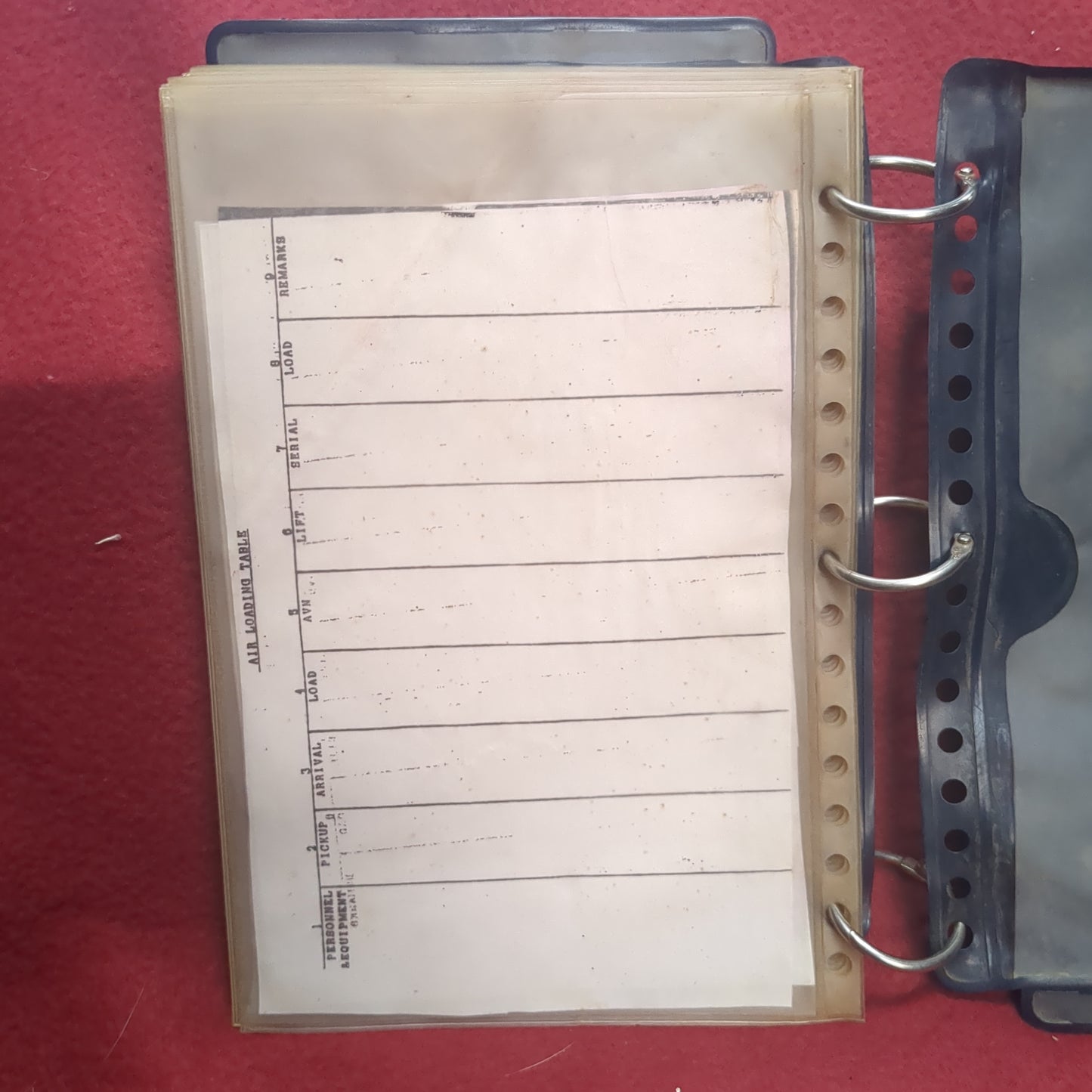 BOOK;  BATTALION (ABN) PARACHUTE INFANTRY REGIMENT AND U.S. ARMY AIRBORNE SCHOOL SECTION II: FIELD SOP (box10)