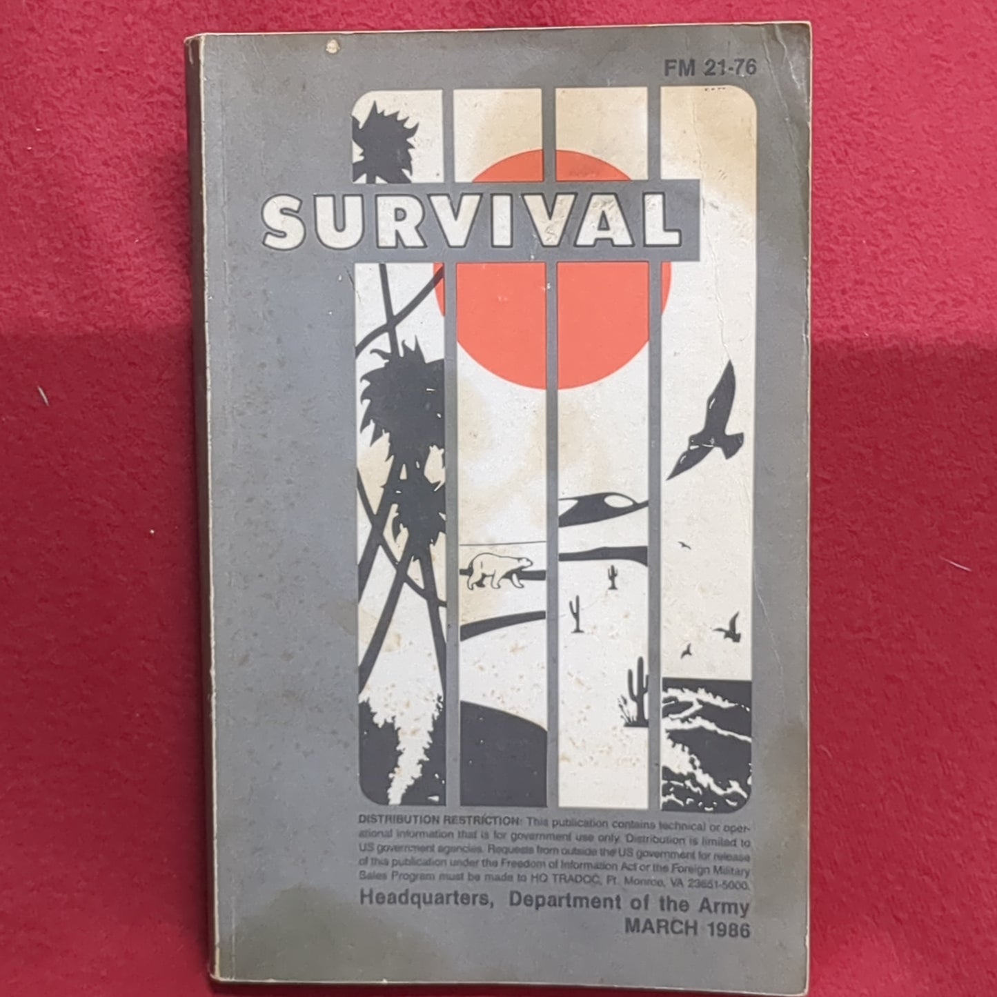 BOOK:  SURVIVAL: MARCH 1986  (box11)