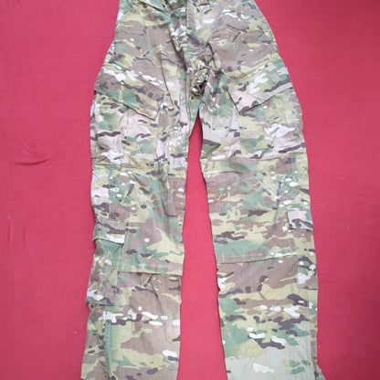 SET of US Army Small Regular Multicam Uniform FRAC Top Pants Excellent Condition (ec10-NOV15)