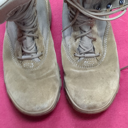 LALO Shadow 670-1 Tactical Combat Boots - Men's Size: 10  Coyote Used (a09- DC14-NOV72)