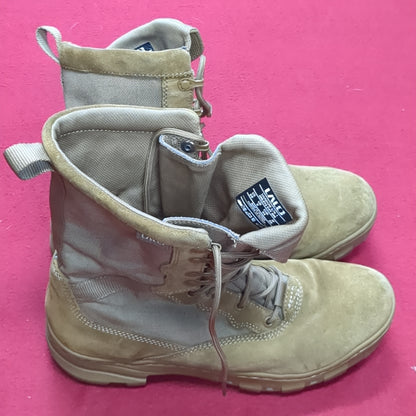LALO Shadow 670-1 Tactical Combat Boots - Men's Size: 10  Coyote Used (a09- DC14-NOV72)