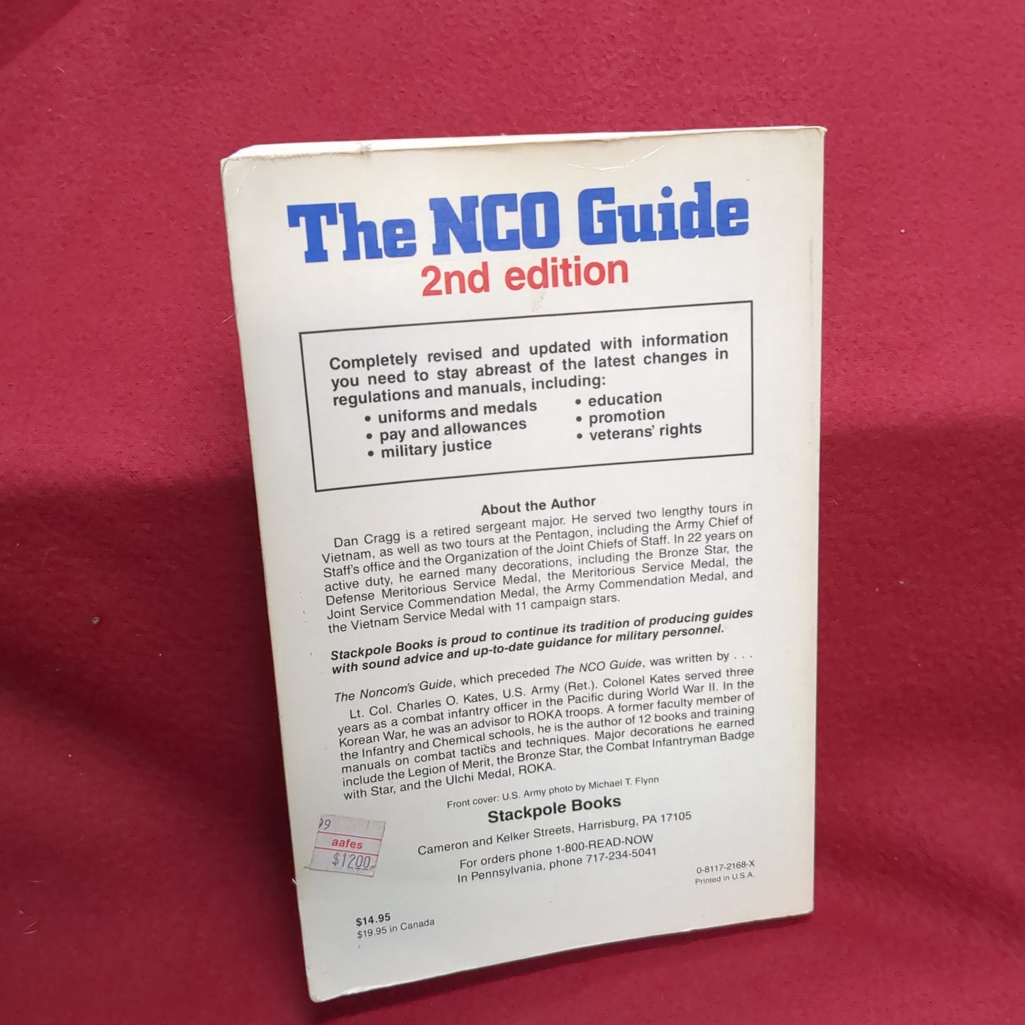 BOOK:  THE NCO GUIDE  1986 (box12)