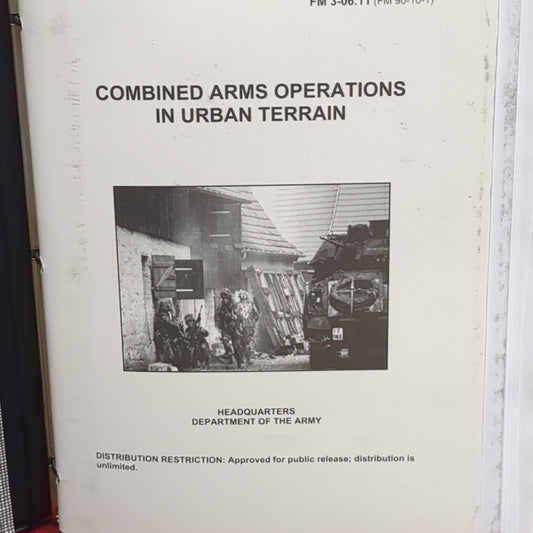 BOOK:  COMBINED ARMS OPERATIONS IN URBAN TERRAIN  28 FEBRUARY 2002   (box13)