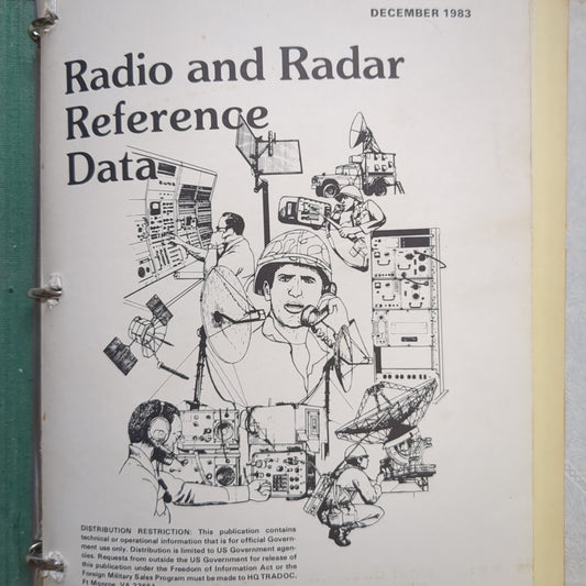 Copy of BOOK: RADIO AND RADAR REFERENCE DATA DECEMBER 1983 (box13)