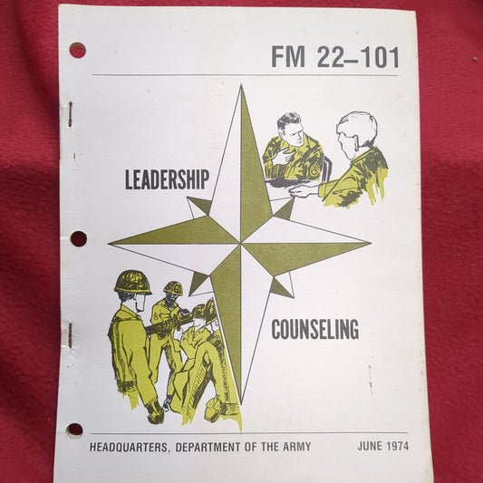 BOOK: LEADERSHIP COUNSELING JUNE 1974  (box15)