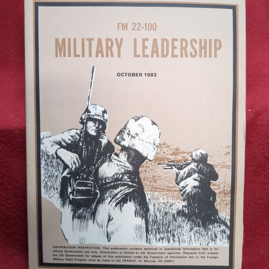 BOOK:  MILITARY LEADERSHIP OCTOBER 1983 (box15)