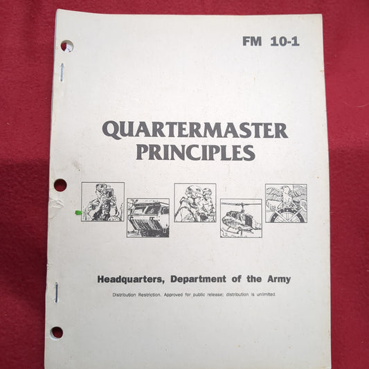 BOOK: QUARTERMASTER PRINCIPLES 24 SEPTEMBER 1991 (box17)