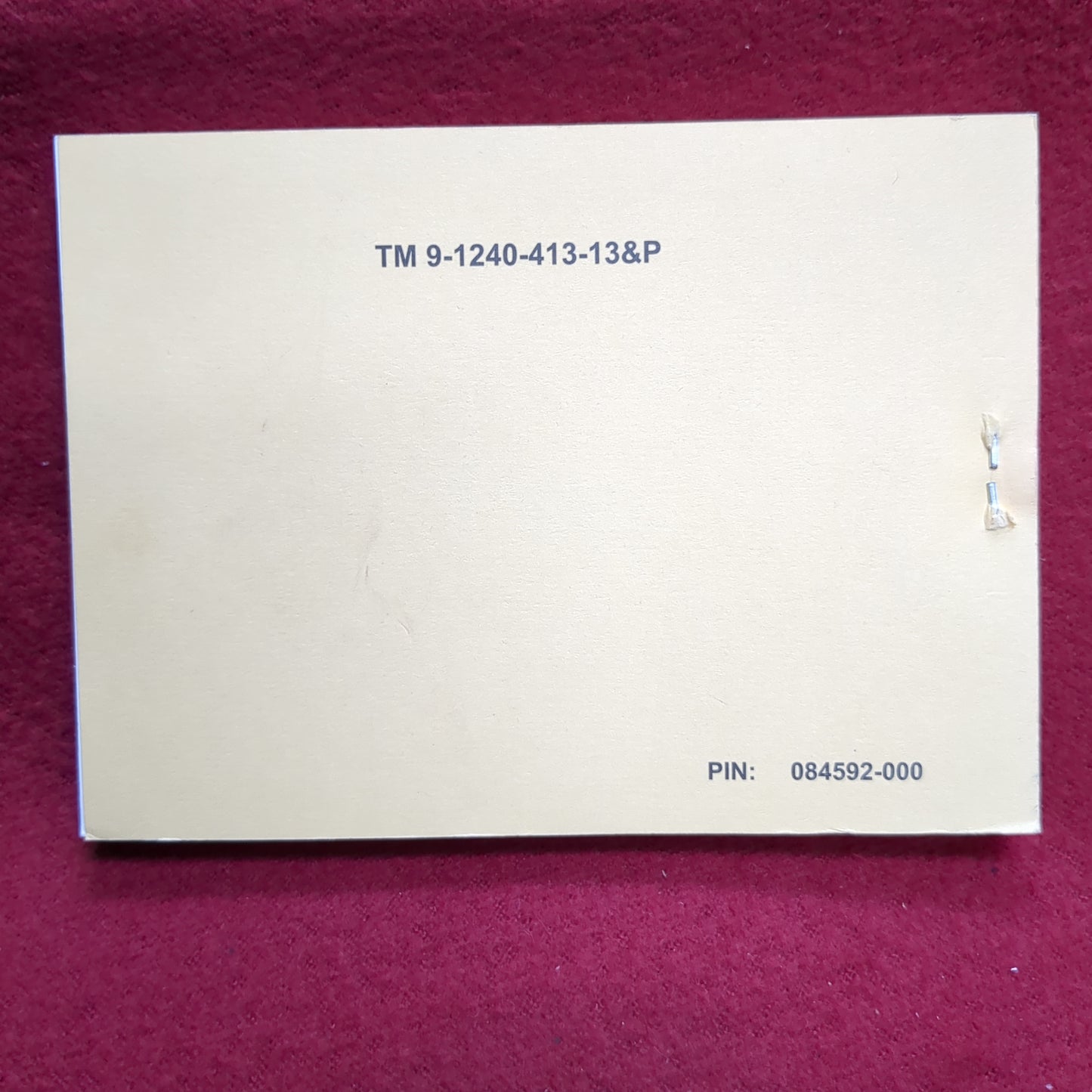 BOOK:TECHNICAL MANUAL: OPERATOR AND FIELD MANTENANCE MANUAL INCLUDING REPAIR PARTS AND SPECIAL TOOLS LIST FOR M68 SIGHT, REFLEX W/QUICK RELEASE MOUNT AND SIGHT MOUNT (COMP M2 AND COMP M4) 19 MARCH 2008 (BOX18)