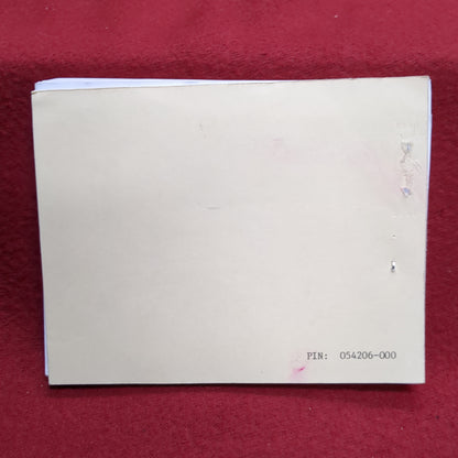 BOOK:  OPERATOR'S MANUAL MACHINE GUN, 5.56MM, M249 W/EQUIP JULY 1991 (BOX18)
