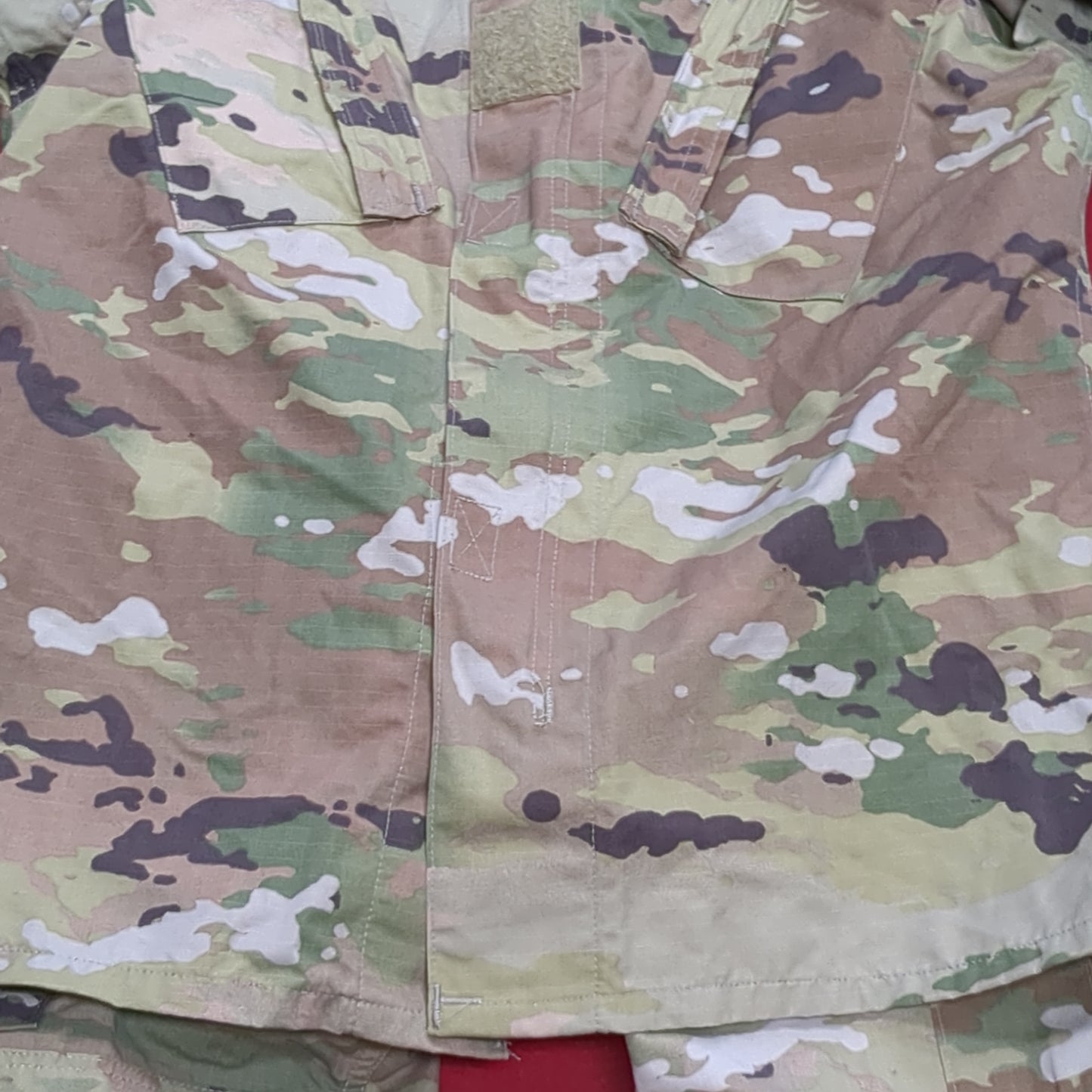 SET of US Army MEDIUM REGULAR Traditional OCP Uniform Top Pants Air Force Used (ocp12- ea08-YLU173)