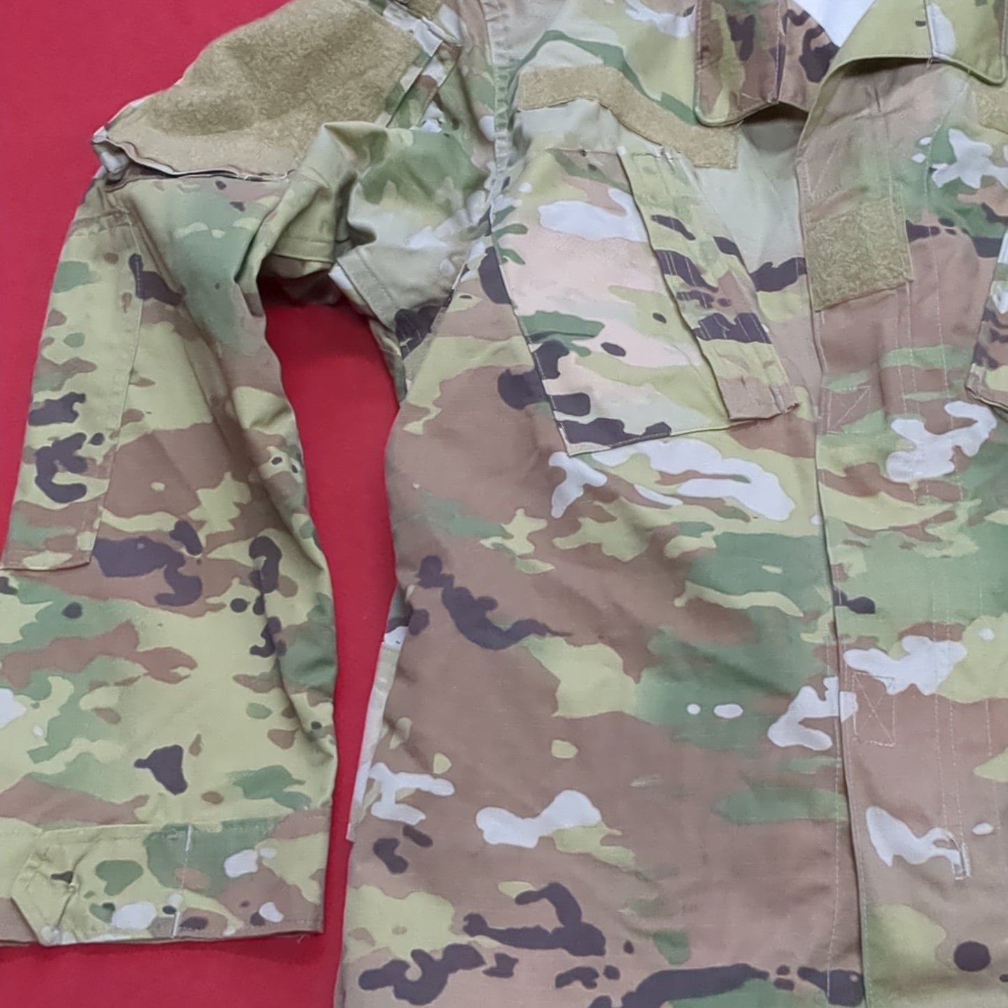 SET of US Army MEDIUM REGULAR Traditional OCP Uniform Top Pants Air Force Used (ocp12- ea08-YLU173)