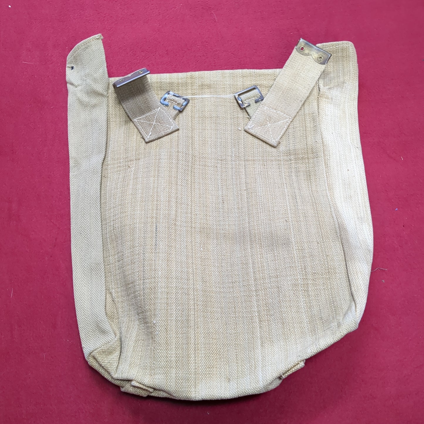 Vintage A.E.F 1943 World War 1 Canvas Bag Good Condition (bag-NOV94)