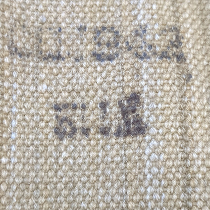 Vintage A.E.F 1943 World War 1 Canvas Bag Good Condition (bag-NOV94)