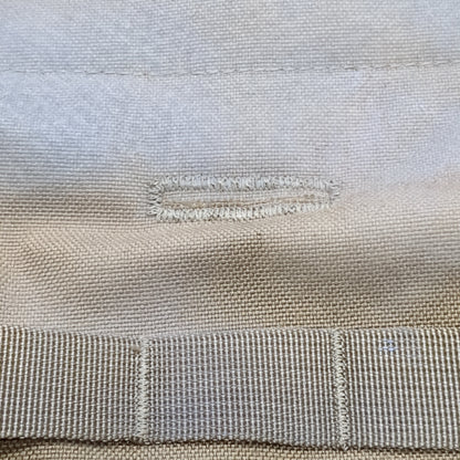 Blackhawk Side/Back Hydration Pouch W/O Speed Clips Coyote Tan Used (09o- db3-NOV100)