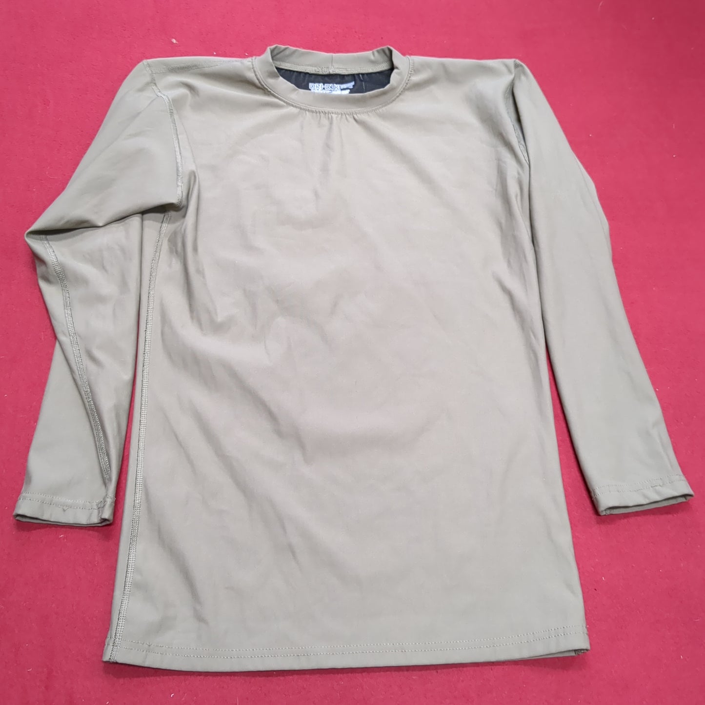 NOS DRI-DUKE Mens Small  Cold Gear Moisture Control Fitted Long Sleeve Stretch Shirt (aa02-NOV109)