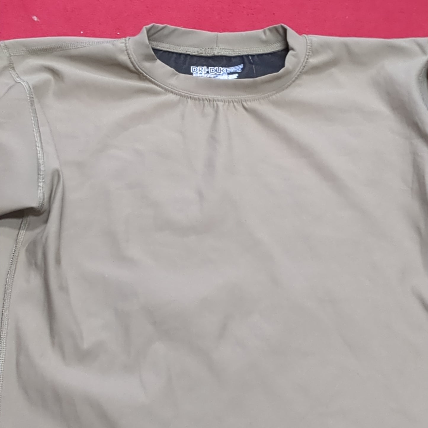 NOS DRI-DUKE Mens Small  Cold Gear Moisture Control Fitted Long Sleeve Stretch Shirt (aa02-NOV109)