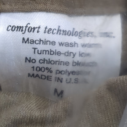 NOS Medium Crew Neck Cotton T-Shirt Brown (aa02-NOV113)