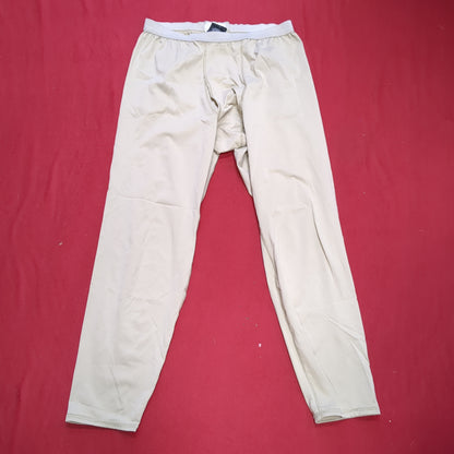US Army Medium Regular Silks Gen III Level 1 Cold Weather Pants Bottom Sand Good Condition (aa02-NOV116)
