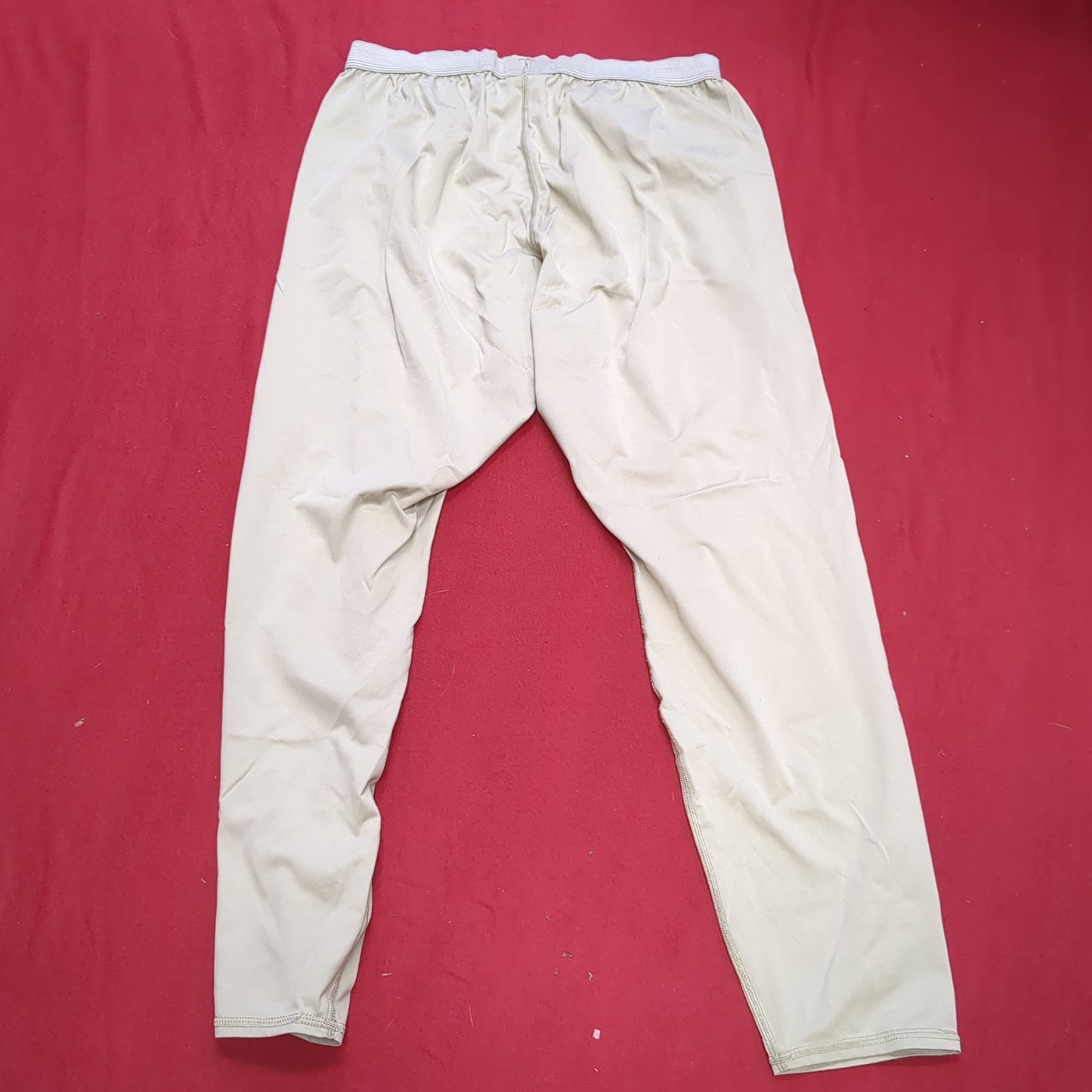 US Army Medium Regular Silks Gen III Level 1 Cold Weather Pants Bottom Sand Good Condition (aa02-NOV116)